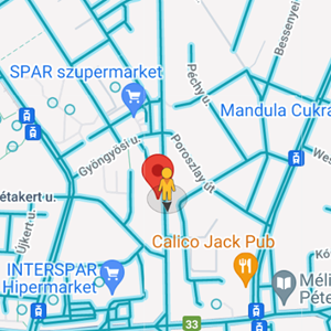 Berettyóújfalu, Dózsa György utca - Táncsics tér kereszteződés