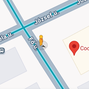 Fonyód, Fő utca - József utca kereszteződés (Coop előtt)