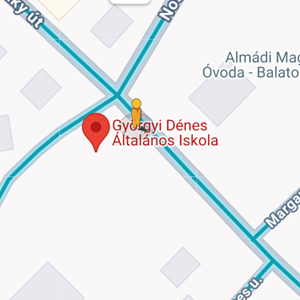 Balatonalmádi, Bajcsy-Zsilinszky út (Györgyi Dénes Általános Iskola előtt)